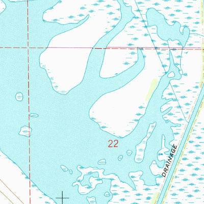United States Geological Survey Cameron Farms, LA (1960, 24000-Scale) digital map