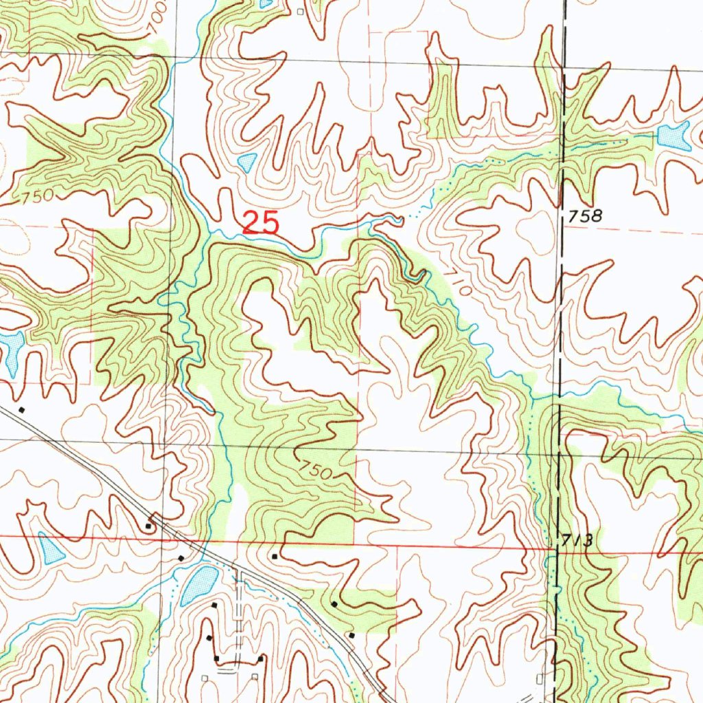 Cameron, IL (1982, 24000-Scale) Map by United States Geological Survey ...