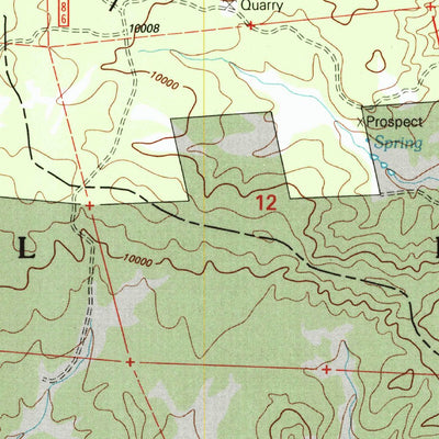 United States Geological Survey Cameron Mountain, CO (1994, 24000-Scale) digital map