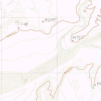 United States Geological Survey Cameron NE, AZ (1988, 24000-Scale) digital map