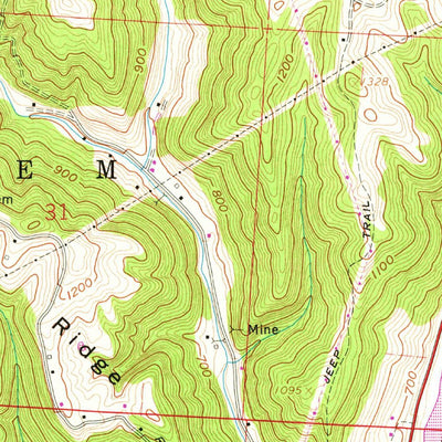 United States Geological Survey Cameron, OH (1960, 24000-Scale) digital map