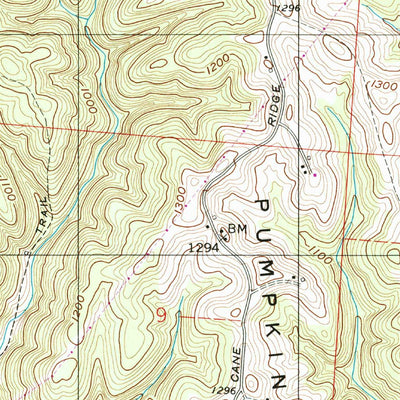 United States Geological Survey Cameron, OH (1994, 24000-Scale) digital map