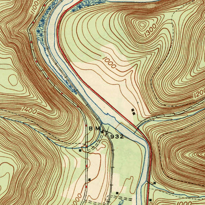 United States Geological Survey Cameron, PA (1947, 24000-Scale) digital map