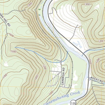 United States Geological Survey Cameron, PA (2023, 24000-Scale) digital map
