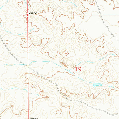 United States Geological Survey Cameron Point, MT (1973, 24000-Scale) digital map