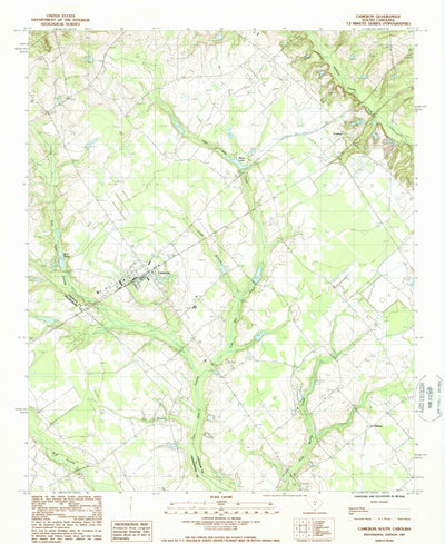 United States Geological Survey Cameron, SC (1987, 24000-Scale) digital map