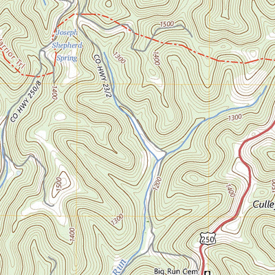 United States Geological Survey Cameron, WV (2023, 24000-Scale) digital map