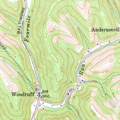 United States Geological Survey Cameron, WV-PA (1960, 24000-Scale) digital map