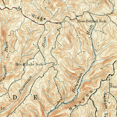 United States Geological Survey Cameron, WV-PA-OH (1935, 62500-Scale) digital map