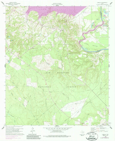 United States Geological Survey Camilla, TX (1960, 24000-Scale) digital map