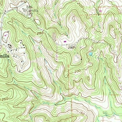 United States Geological Survey Camilla, TX (1960, 24000-Scale) digital map