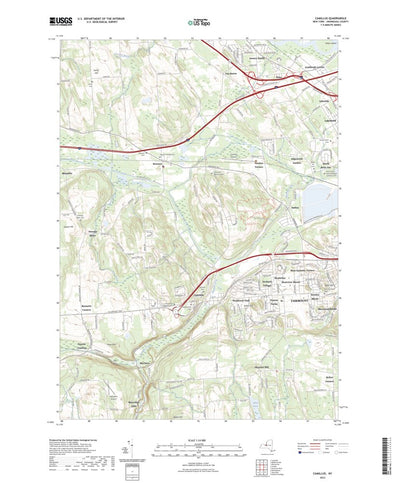 United States Geological Survey Camillus, NY (2023, 24000-Scale) digital map