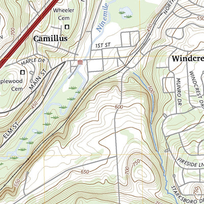 United States Geological Survey Camillus, NY (2023, 24000-Scale) digital map