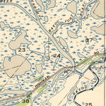 United States Geological Survey Caminada Pass, LA (1947, 31680-Scale) digital map