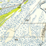 United States Geological Survey Caminada Pass, LA (1954, 31680-Scale) digital map
