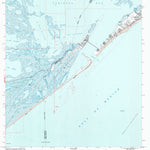 United States Geological Survey Caminada Pass, LA (1994, 24000-Scale) digital map