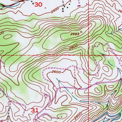 United States Geological Survey Camino, CA (1952, 24000-Scale) digital map