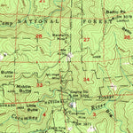 United States Geological Survey Camino, CA (1952, 62500-Scale) digital map