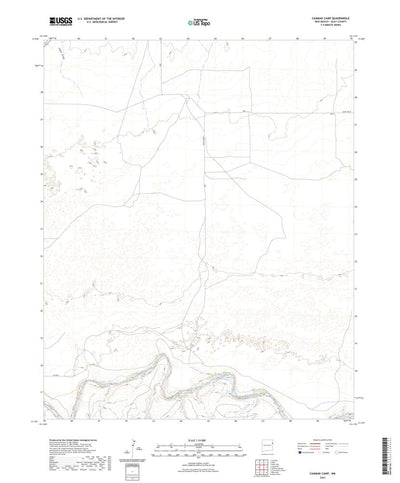 United States Geological Survey Cammak Camp, NM (2023, 24000-Scale) digital map