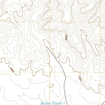 United States Geological Survey Cammerman Wash, AZ (2021, 24000-Scale) digital map