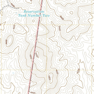United States Geological Survey Cammerman Wash, AZ (2021, 24000-Scale) digital map