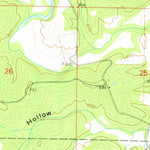 United States Geological Survey Camp, AR-MO (1962, 24000-Scale) digital map