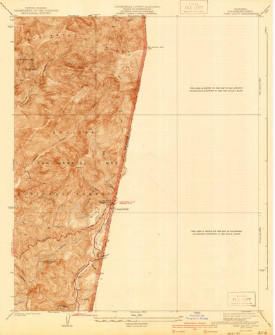 United States Geological Survey Camp Baldy, CA (1940, 24000-Scale) digital map
