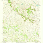 United States Geological Survey Camp Branch, TX (1966, 24000-Scale) digital map