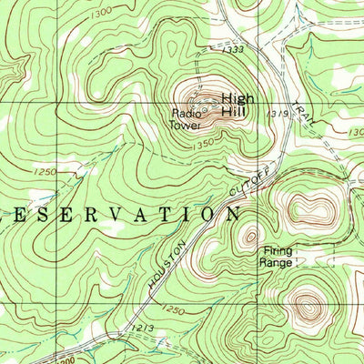 United States Geological Survey Camp Bullis, TX (1992, 24000-Scale) digital map
