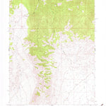 United States Geological Survey Camp Creek Canyon, NV (1969, 24000-Scale) digital map
