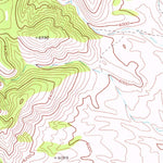 United States Geological Survey Camp Creek Canyon, NV (1969, 24000-Scale) digital map