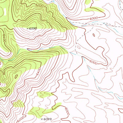 United States Geological Survey Camp Creek Canyon, NV (1969, 24000-Scale) digital map
