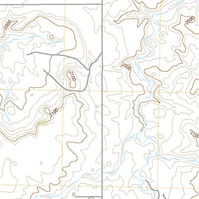 United States Geological Survey Camp Creek East, ND (2020, 24000-Scale) digital map
