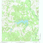 United States Geological Survey Camp Creek Lake, TX (1965, 24000-Scale) digital map