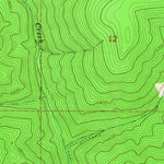 United States Geological Survey Camp Creek, MT (1964, 24000-Scale) digital map