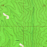 United States Geological Survey Camp Creek, MT (1964, 24000-Scale) digital map