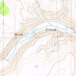 United States Geological Survey Camp Currey Spring, OR (1981, 24000-Scale) digital map