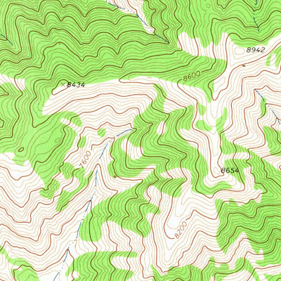 United States Geological Survey Camp Davis, WY (1965, 24000-Scale) digital map