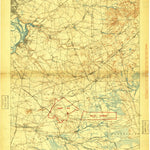 United States Geological Survey Camp Dix, NJ (1918, 62500-Scale) digital map