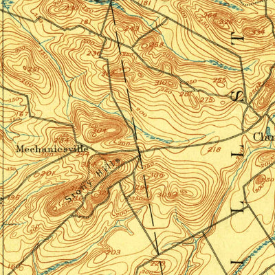 United States Geological Survey Camp Dix, NJ (1918, 62500-Scale) digital map