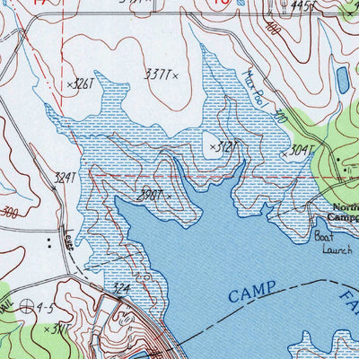 United States Geological Survey Camp Far West, CA (1995, 24000-Scale) digital map