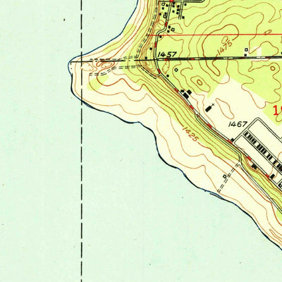 United States Geological Survey Camp Grafton, ND (1951, 24000-Scale) digital map