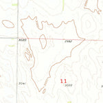 United States Geological Survey Camp Hayes Lake NE, NE (1956, 24000-Scale) digital map