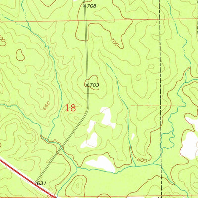 United States Geological Survey Camp Hill, AL (1971, 24000-Scale) digital map
