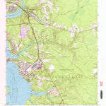 United States Geological Survey Camp Lejeune, NC (1952, 24000-Scale) digital map