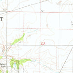 United States Geological Survey Camp Point, IL (1981, 24000-Scale) digital map