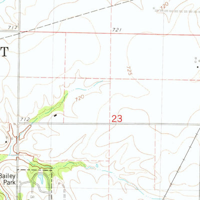 United States Geological Survey Camp Point, IL (1981, 24000-Scale) digital map