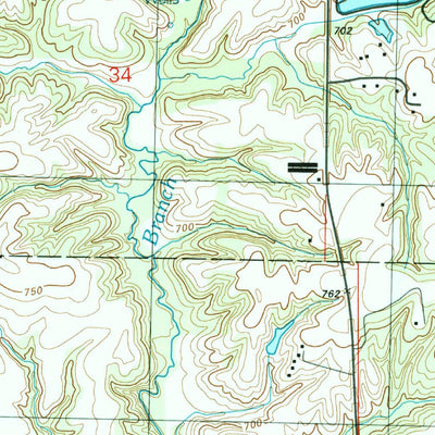 United States Geological Survey Camp Point, IL (1994, 24000-Scale) digital map