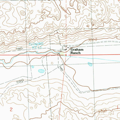 United States Geological Survey Camp Valley, NE (1989, 24000-Scale) digital map