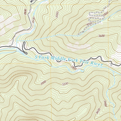 United States Geological Survey Camp Wishon, CA (2021, 24000-Scale) digital map